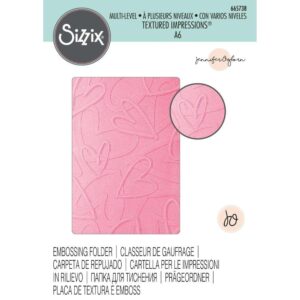 Sizzix Plaque embossage Multi-niveaux Romantique