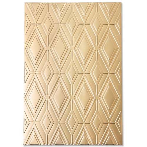 Sizzix Plaque embossage Multi-niveaux Motif Losange