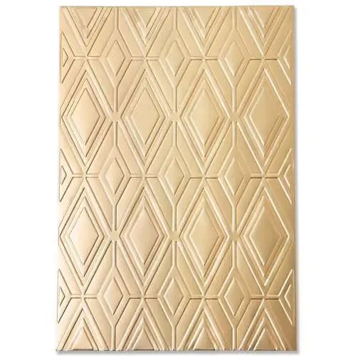 Sizzix Plaque embossage Multi-niveaux Motif Losange