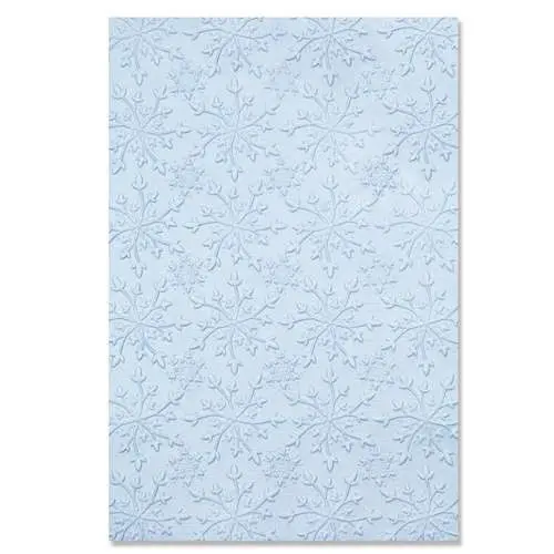 Sizzix Plaque embossage 3D Flocons #2