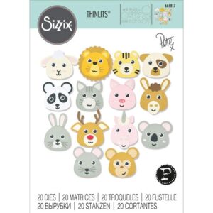 Sizzix Die Thinlits Construire un Animal