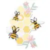 Sizzix Die Thinlits Ruche d'Abeilles