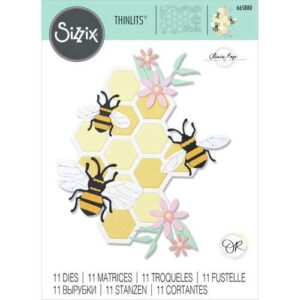 Sizzix Die Thinlits Ruche d'Abeilles