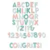 Sizzix Die Thinlits Alphabet Marqué