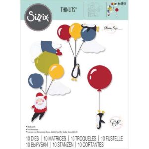 Sizzix Die Thinlits Fête du Ciel festif