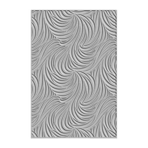 Sizzix Plaque embossage 3D Vagues Fluides