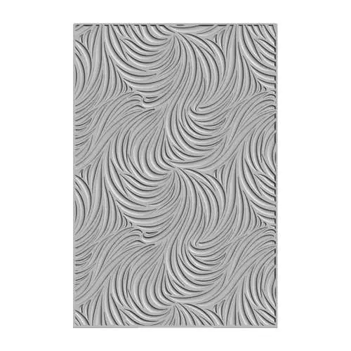 Sizzix Plaque embossage 3D Vagues Fluides