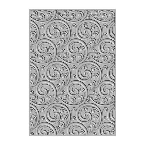 Sizzix Plaque embossage 3D Spirale Ornementale