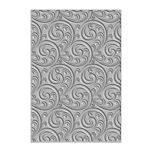 Sizzix Plaque embossage 3D Spirale Ornementale