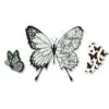 Sizzix Die Framelits & Étampes Happy Birthday & Papillons