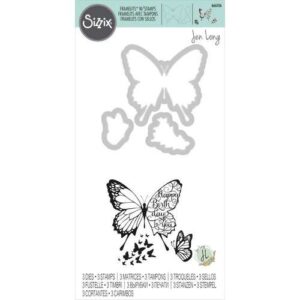 Sizzix Die Framelits & Étampes Happy Birthday & Papillons