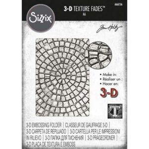 Sizzix Plaque embossage 3D Mosaique par Tim Holtz