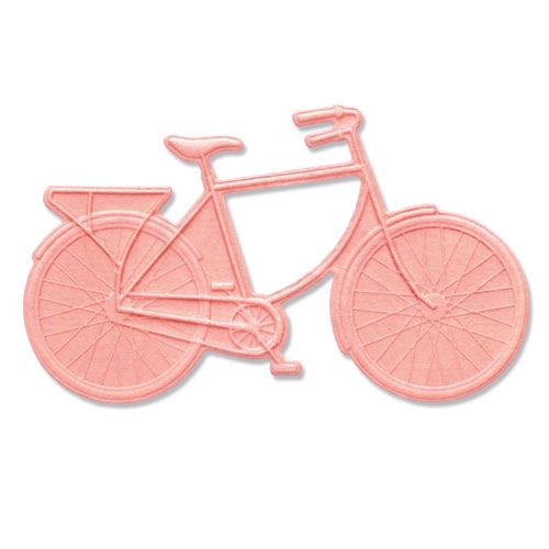 Sizzix Impresslits Plaque embossage & Découpe Bicyclette