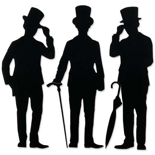 Sizzix Die Thinlits Gentlemen par Tim Holtz