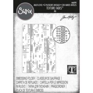 Sizzix Plaque embossage Multi-Niveau Pointillé par Tim Holtz