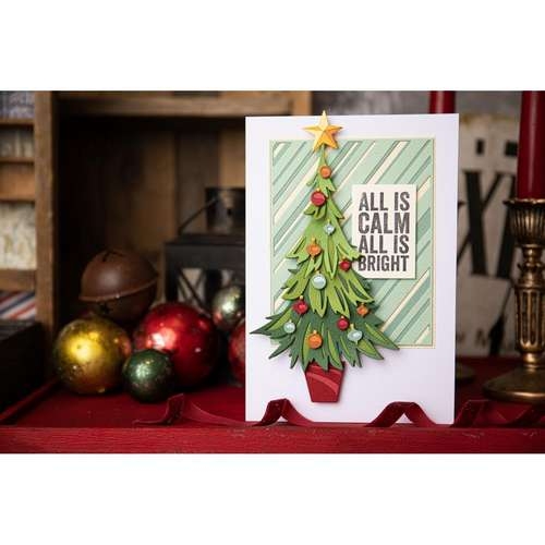Sizzix Die Thinlits Sapin de Noël