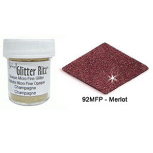 Glitter Ritz Micro Fine Merlot