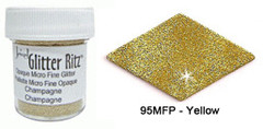 Glitter Ritz Micro Fine Jaune