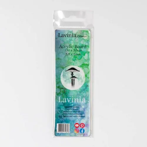 Lavinia Bloc acrylique 5.9 x 2.0 pouces