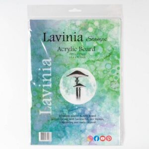 Lavinia Bloc acrylique 11.6 x 8.3 pouces