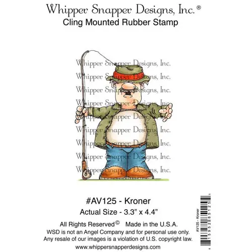 Whipper Snapper Étampe Pêcheur