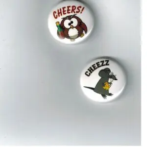 Herazz Badges Cheers - Cheeezz