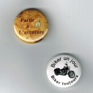 Herazz Badges Biker Aventure