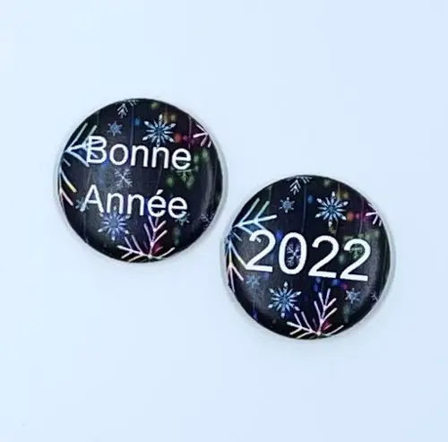 Herazz Badges Bonne Année 2022