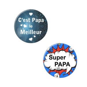 Herazz Badges Super Papa