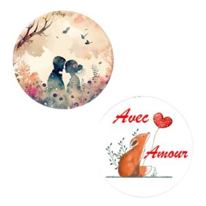 Herazz Badges Avec Amour