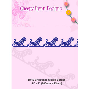 Cheery Lynn Bordure Christmas Sleigh