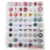 Feuilles de rangement pour badges