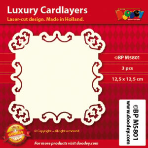 Card Layer Baroque Ivoire