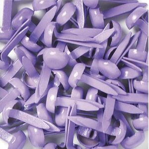 Mini Brads Ronds Lilas