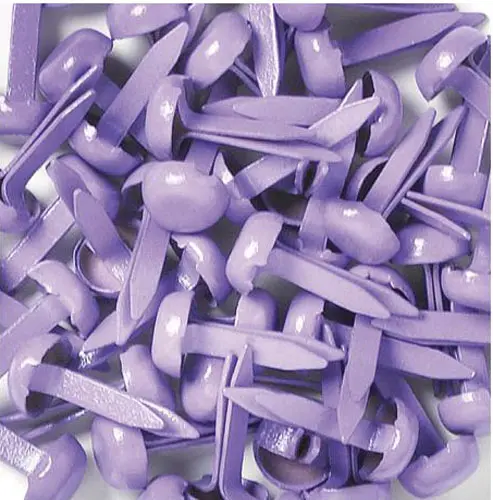 Mini Brads Ronds Lilas