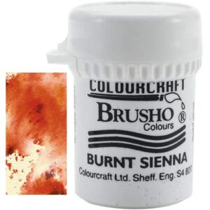 Brusho Crystal Colour Burnt Sienna