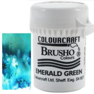 Brusho Crystal Colour Vert Émeraude