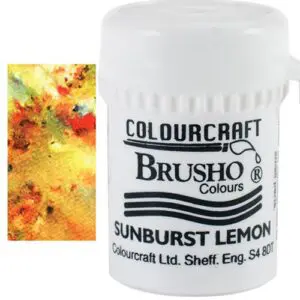 Brusho Crystal Colour Jaune ocre