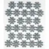 Craft Consortium Flocons autocollants