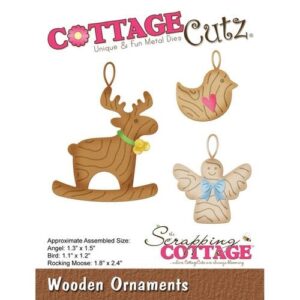 CottageCutz Die Ornements en Bois