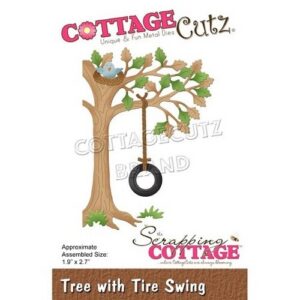 CottageCutz Die Arbre & Balançoire en pneu