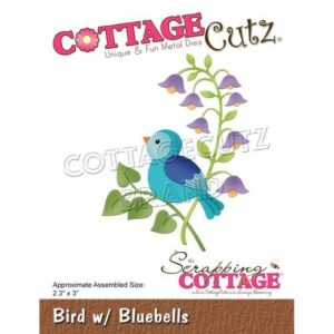 CottageCutz Die Oiseau & Jacinthe