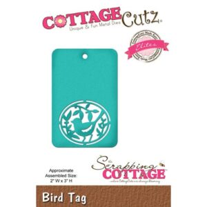 CottageCutz Die Oiseau étiquette