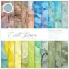 Craft Consortium Pad 6"X6" Gouttes d'encre - Terre