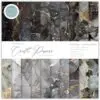 Craft Consortium Pad 6"X6" Gouttes d'encre - Monochrome
