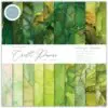 Craft Consortium Pad 6"X6" Gouttes d'encre - Organique Bio