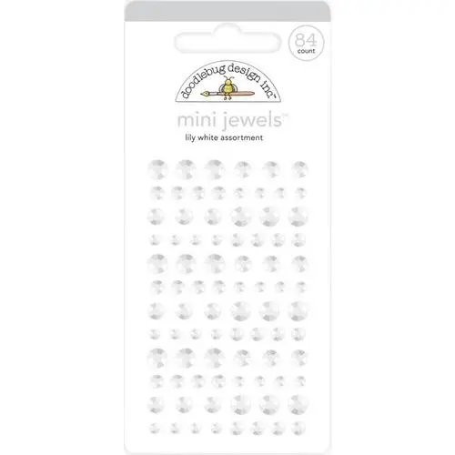 Doodlebug Bijoux Lily white