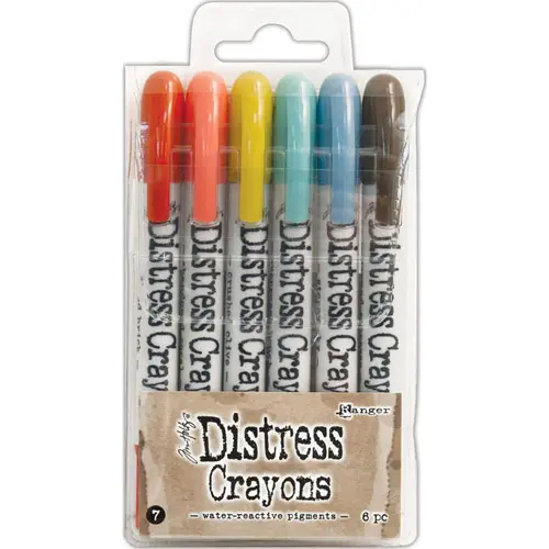 Ensemble de Crayons Distress No. 7