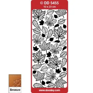 Peel Off Feuilles d'Automne bronze