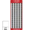 Peel Off Bordure Flowerframe Blanc